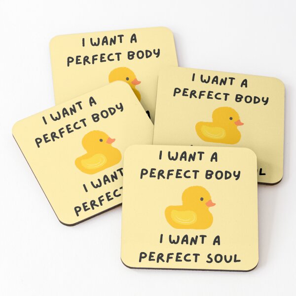 Item preview, I want a perfect body duck designed and sold by Ouchiebodyclub.