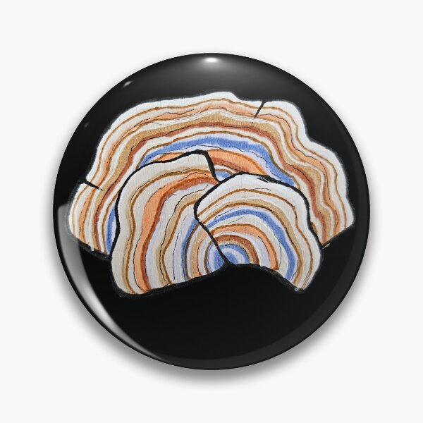 Item preview, Turkey Tail Mushroom designed and sold by silverwolfsoul.