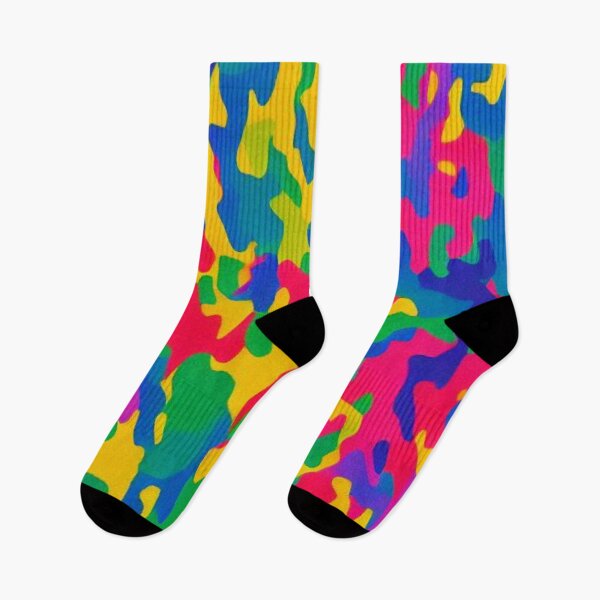 Item preview, Abstract Colorful Camouflage Pattern designed and sold by calibrit.