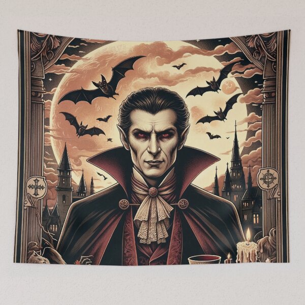 Item preview, Carta del Tarot del Conde Drácula designed and sold by ThatRandomJerk.