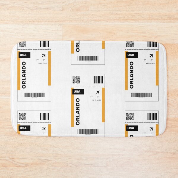 Item preview, Orlando Flight Ticket Design - Inspired Travel Ticket  designed and sold by RM-Journey.