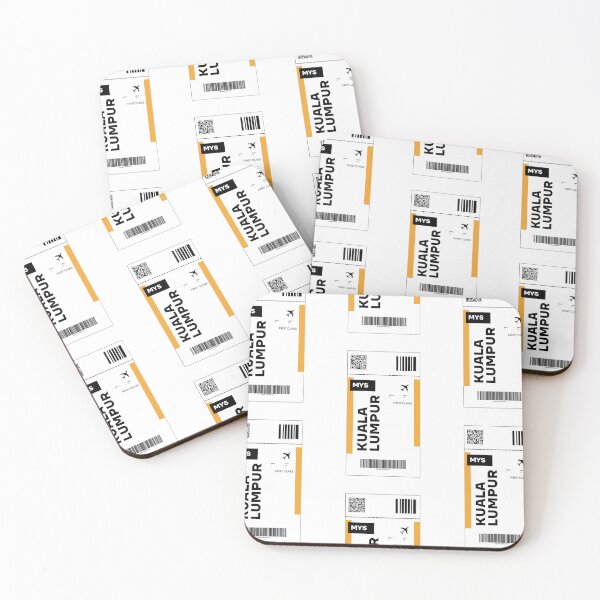 Item preview, Kuala Lumpur Flight Ticket Design - Inspired Travel Ticket  designed and sold by RM-Journey.