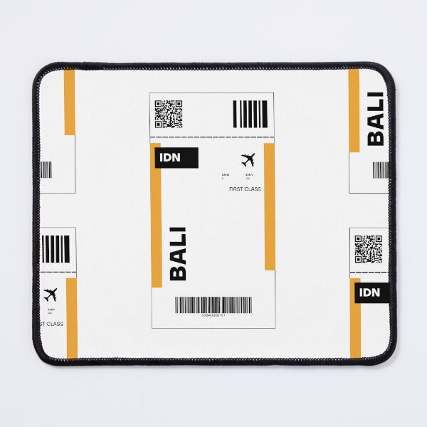 Item preview, Bali Flight Ticket Design - Inspired Travel Ticket  designed and sold by RM-Journey.