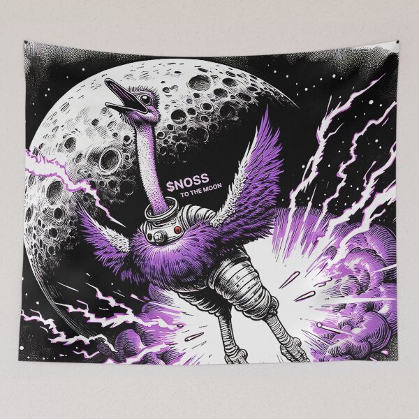 Item preview, Stardust Soaring Ostrich designed and sold by zzz888.