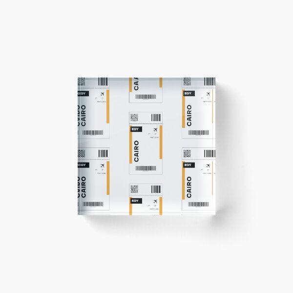 Item preview, Cairo Ticket Design - Inspired Travel Ticket  designed and sold by RM-Journey.