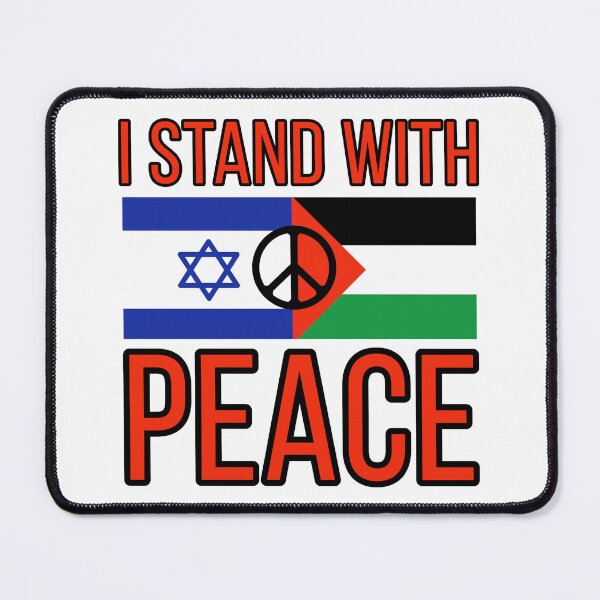Item preview, I stand with peace anti war design designed and sold by Rachel the Artist .