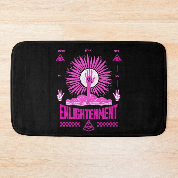 Item preview, Enlightenment / Open Your Eye Print designed and sold by Thehatinthecat.