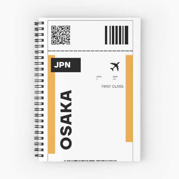 Item preview, Osaka Ticket Design - Inspired Travel Ticket  designed and sold by RM-Journey.
