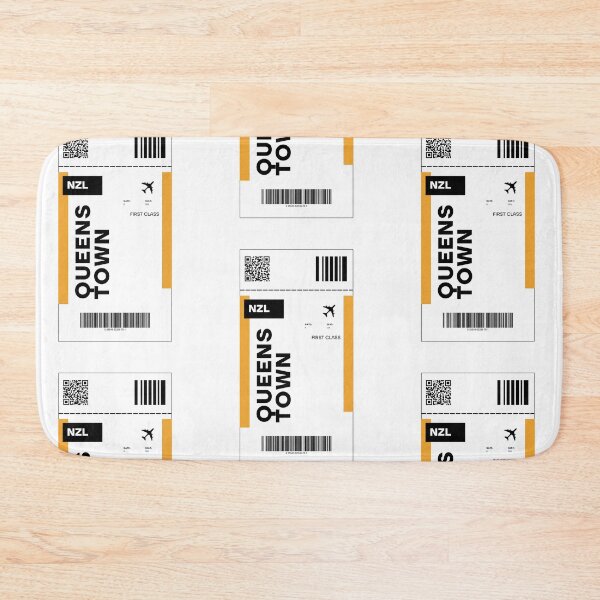 Item preview, Queenstown Flight Ticket Design - Inspired Travel Ticket  designed and sold by RM-Journey.