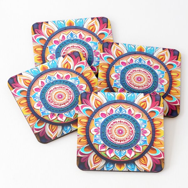 Item preview, Abstract Indian Mandala Pattern designed and sold by TheArtOfPat.