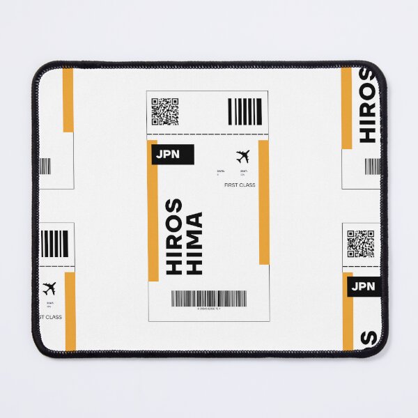Item preview, Hiroshima Flight Ticket Design - Inspired Travel Ticket  designed and sold by RM-Journey.