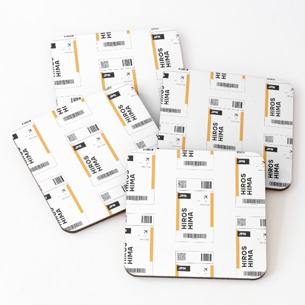 Item preview, Hiroshima Flight Ticket Design - Inspired Travel Ticket  designed and sold by RM-Journey.