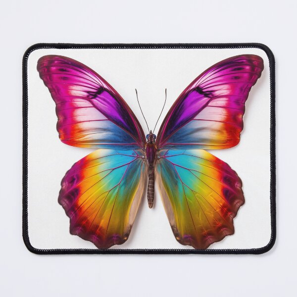 Item preview, Beautiful Butterfly in rainbow colours. designed and sold by ArtbyJanineTate.