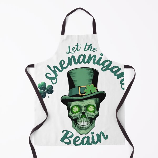 Item preview, Let The Shenanigans Begin St. Patrick's Day Skull Lucky Charm designed and sold by najega911.