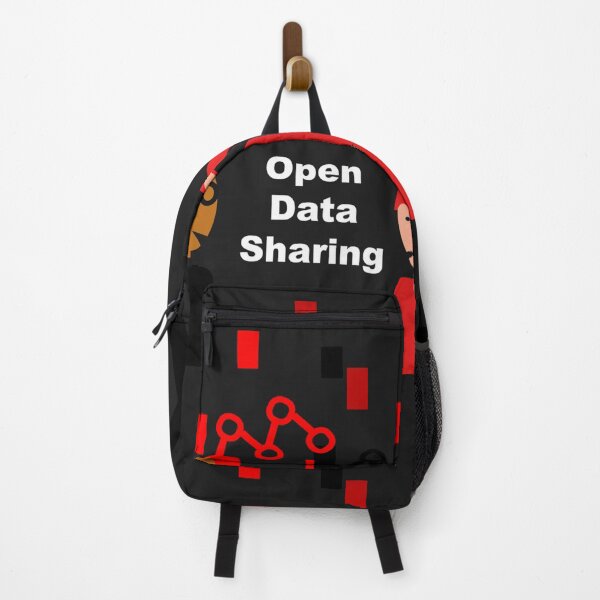 Item preview, Technology: Open Data Sharing Black Background designed and sold by marichuwill.