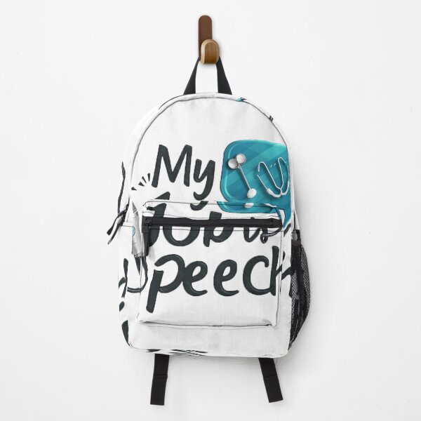 Item preview, My Job Is Speech - Speech Therapist Gift for Coach Language Pathologist Art designed and sold by najega911.