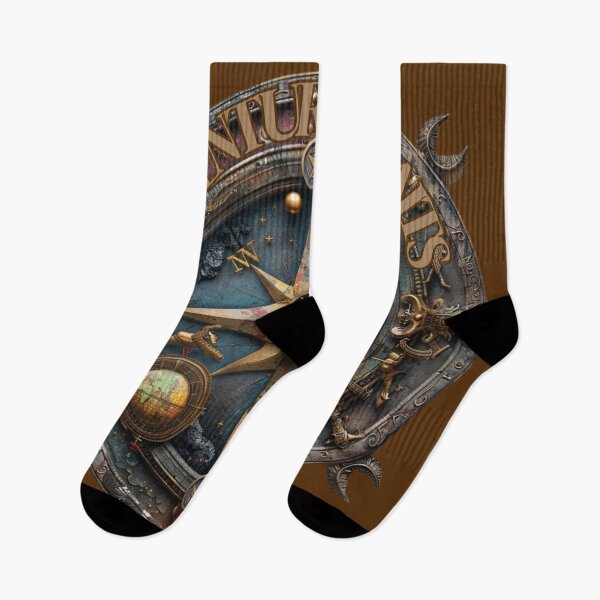 Item preview, Unveiling Adventure: 3D Compass Design designed and sold by Ace Apparel  Attire.