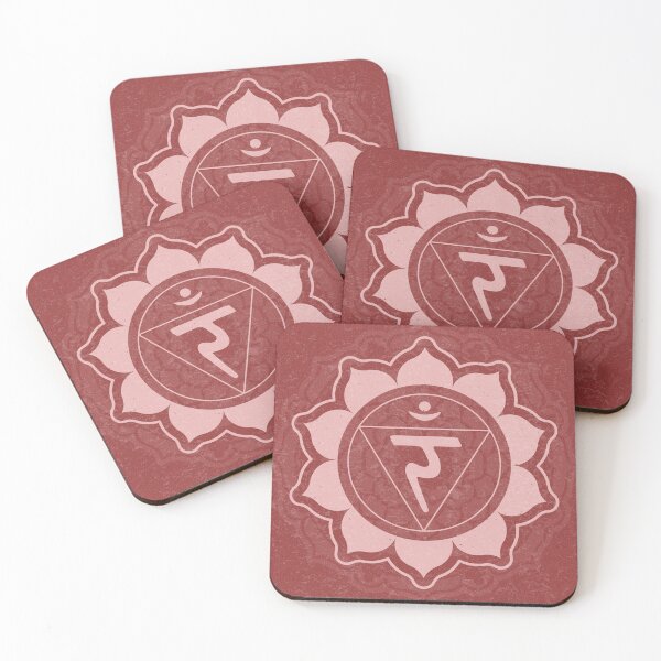 Item preview, Solar Plexus Chakra Mandala - Ruby + Rose designed and sold by Irene Estelle.