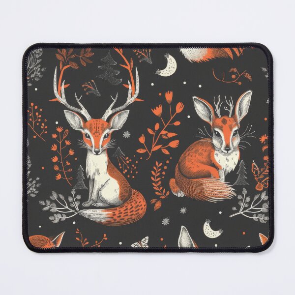 Item preview, Woodland Creatures Pattern designed and sold by ImagineCorner.