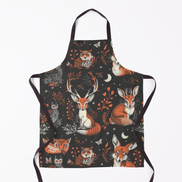 Item preview, Woodland Creatures Pattern designed and sold by ImagineCorner.
