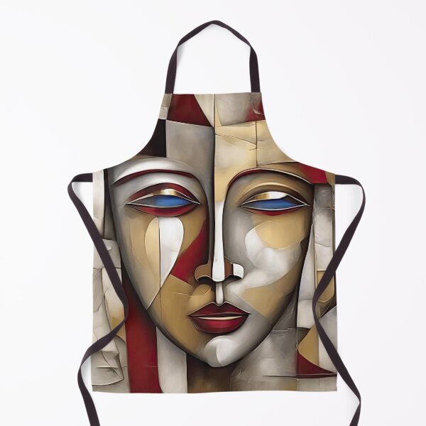 Aperçu de l'œuvre Synthèse cubiste : une étude sur le portrait IA - 16 créée et vendue par TheCrownIsMine.