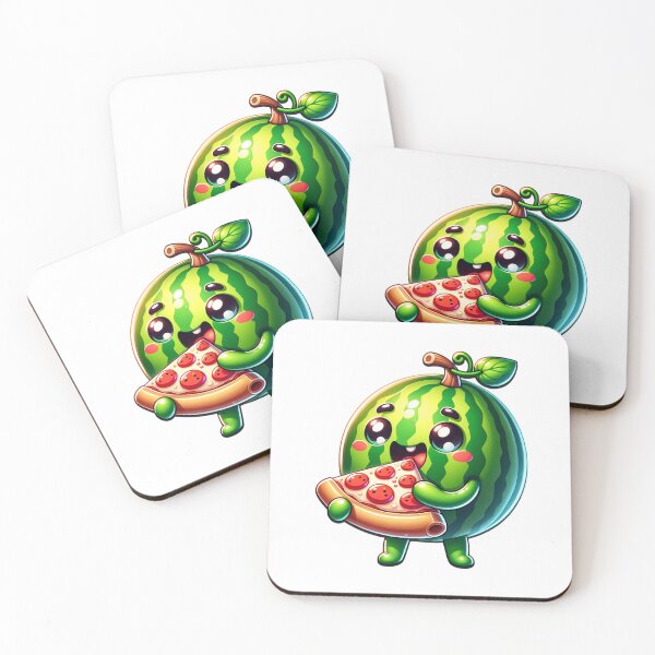 Item preview, Watermelon Eating Pizza designed and sold by PassionforLove.