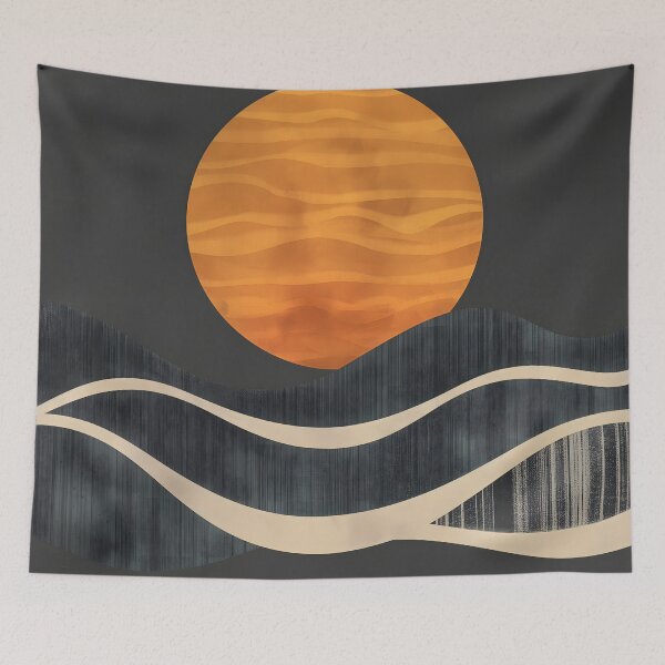Item preview, Glowing Sunset Peaks designed and sold by unimuse.