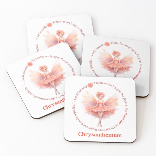 Item preview, November Birth Flower Baby , Chrysanthemum Baby , Cute Birth Flower designed and sold by DevlynnDesigns.