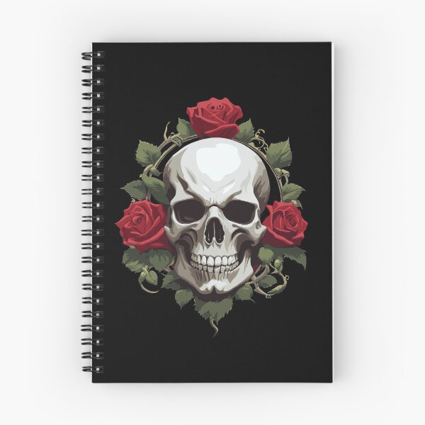 Item preview, Skull and Roses designed and sold by Ornatorium.