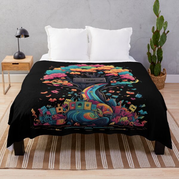 Item preview, Psychedelic tree trip cartoon animation designed and sold by VibeStyleShop.