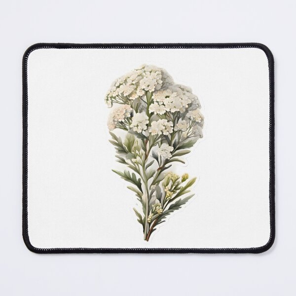 Item preview, White Yarrow designed and sold by HOMETOWN86.