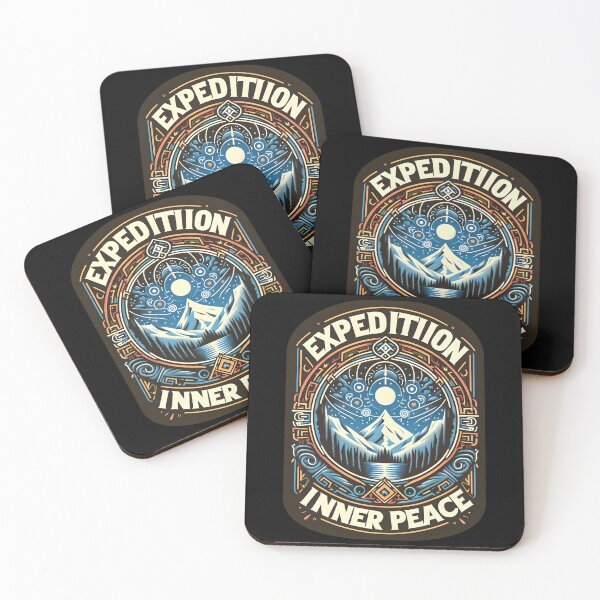 Item preview, Expedition Inner Peace, typography designed and sold by maxmaj.
