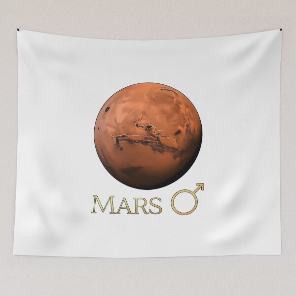 Artikelvorschau, Der Planet Mars entworfen und verkauft von Dlash.
