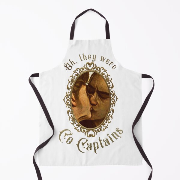 Item preview, Oh They Were Co Captains OFMD Kiss Fanart designed and sold by Gromidez.