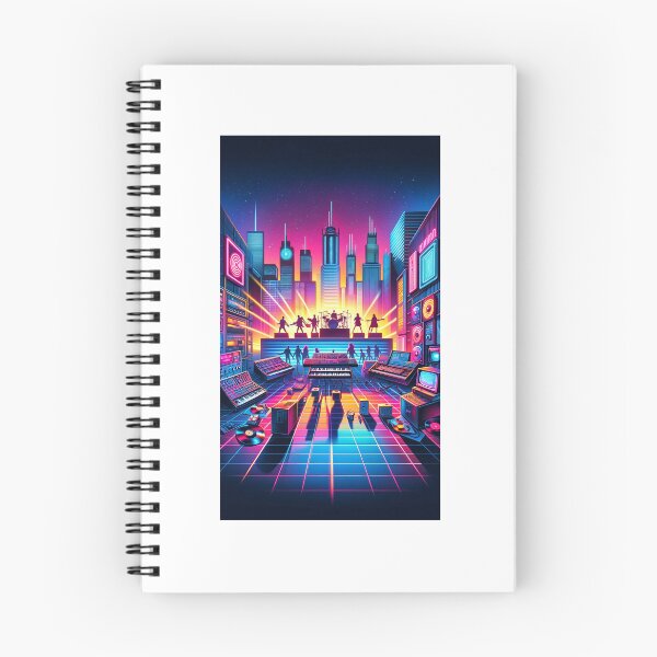 Item preview, Synth City Rhapsody designed and sold by DreamAlongArt.