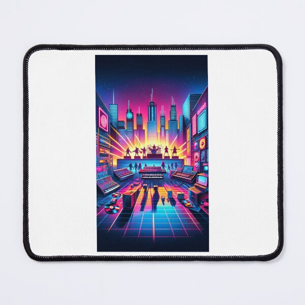 Item preview, Synth City Rhapsody designed and sold by DreamAlongArt.