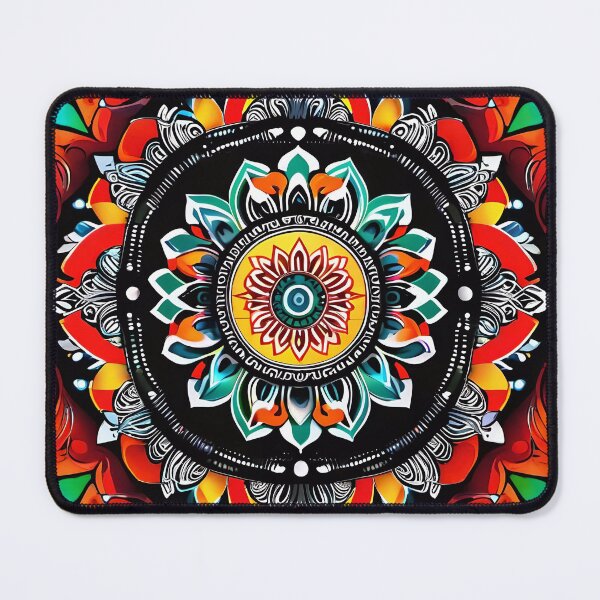 Item preview, Abstract Indian Mandala Pattern designed and sold by TheArtOfPat.