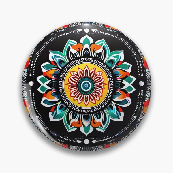 Item preview, Abstract Indian Mandala Pattern designed and sold by TheArtOfPat.