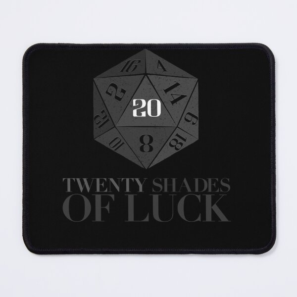 Item preview, Shades of Luck Twenty shades of Luck. DnD d funny design. Baldur's Gate designed and sold by Travismit.