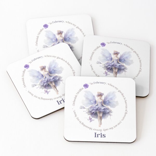 Item preview, February Birth Flower Baby , Iris Baby , Cute Birth Flower designed and sold by DevlynnDesigns.