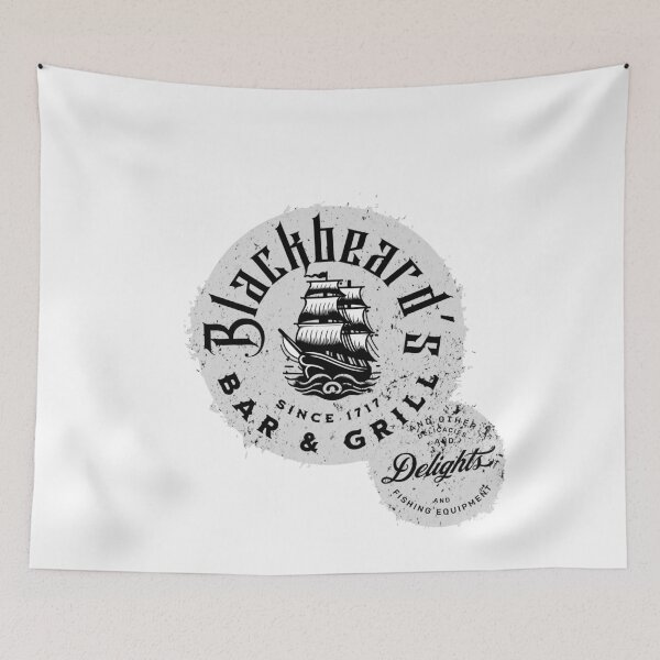 Item preview, Blackbeard's Bar and Grill OFMD designed and sold by Gromidez.
