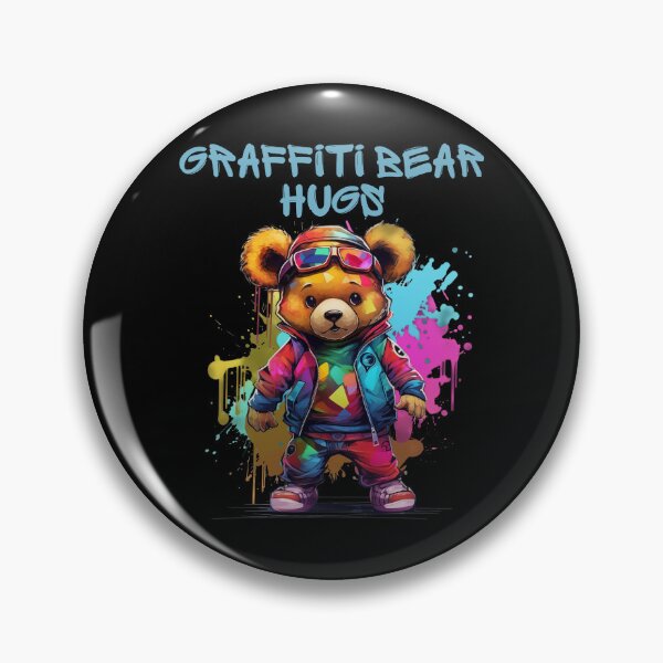 Item preview, Graffiti Bear Hugs Streetwear designed and sold by Expressiveess1.
