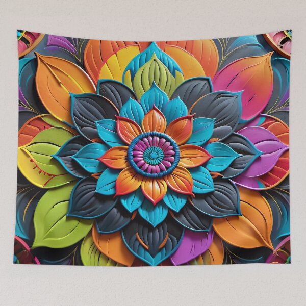 Item preview, Abstract Indian Mandala Pattern designed and sold by TheArtOfPat.