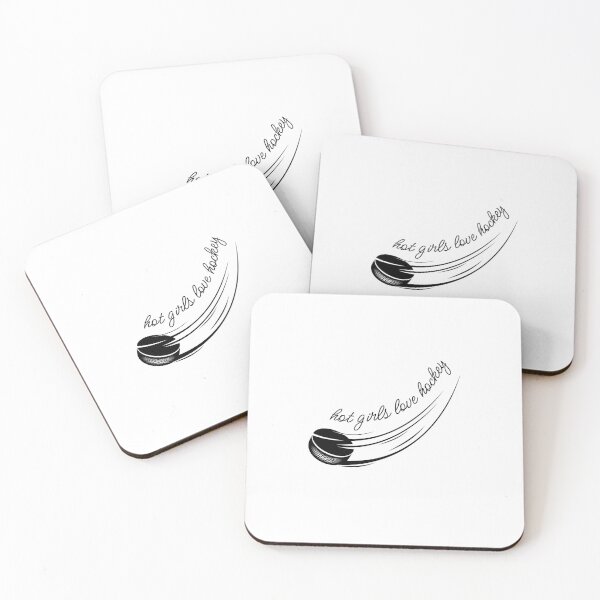 Item preview, Hot girls love hockey puck designed and sold by Bookdragon77.