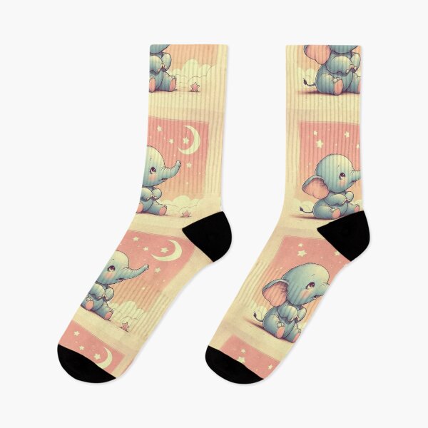 Item preview, Baby elephant and stars designed and sold by Thedigital91.