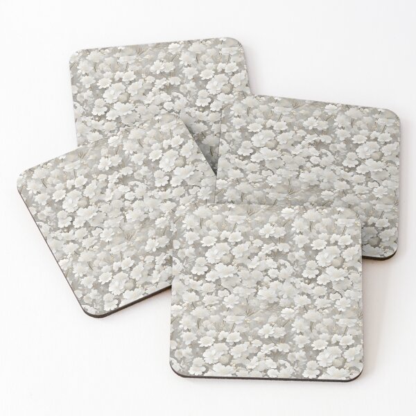 Item preview, White Yarrow Pattern designed and sold by HOMETOWN86.