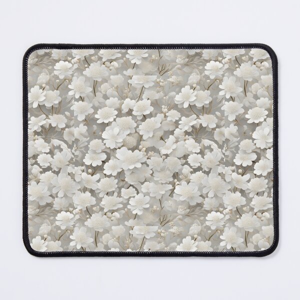 Item preview, White Yarrow Pattern designed and sold by HOMETOWN86.