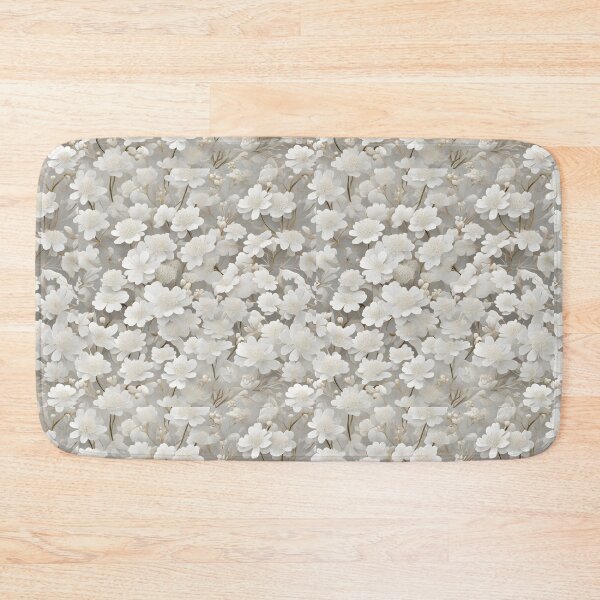 Item preview, White Yarrow Pattern designed and sold by HOMETOWN86.
