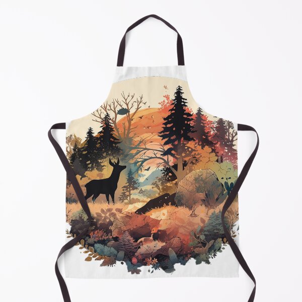 Item preview, deer in forest designed and sold by skateras.