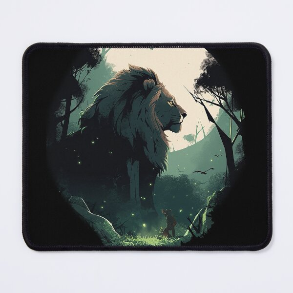 Item preview, lion face wild animal designed and sold by skateras.